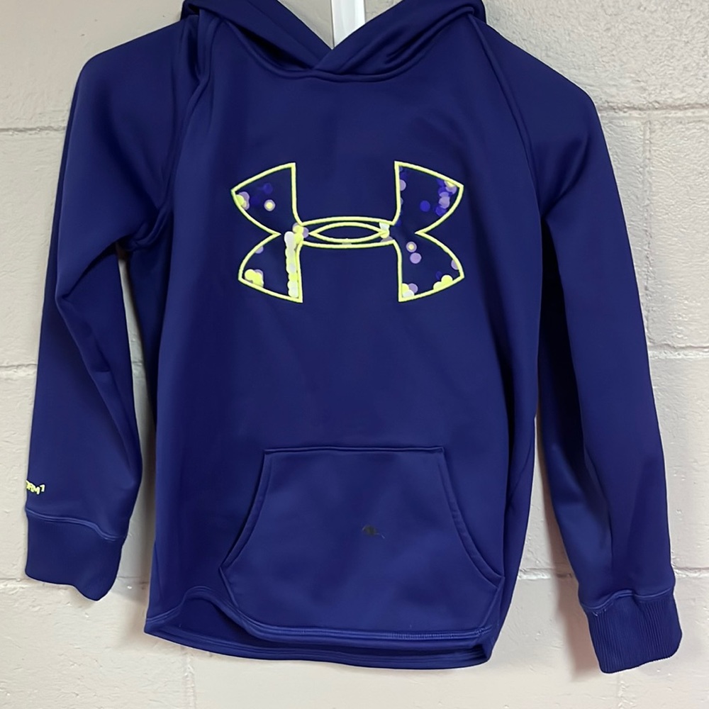 Girls Under Armour Youth Medium Purple Sweatshirt